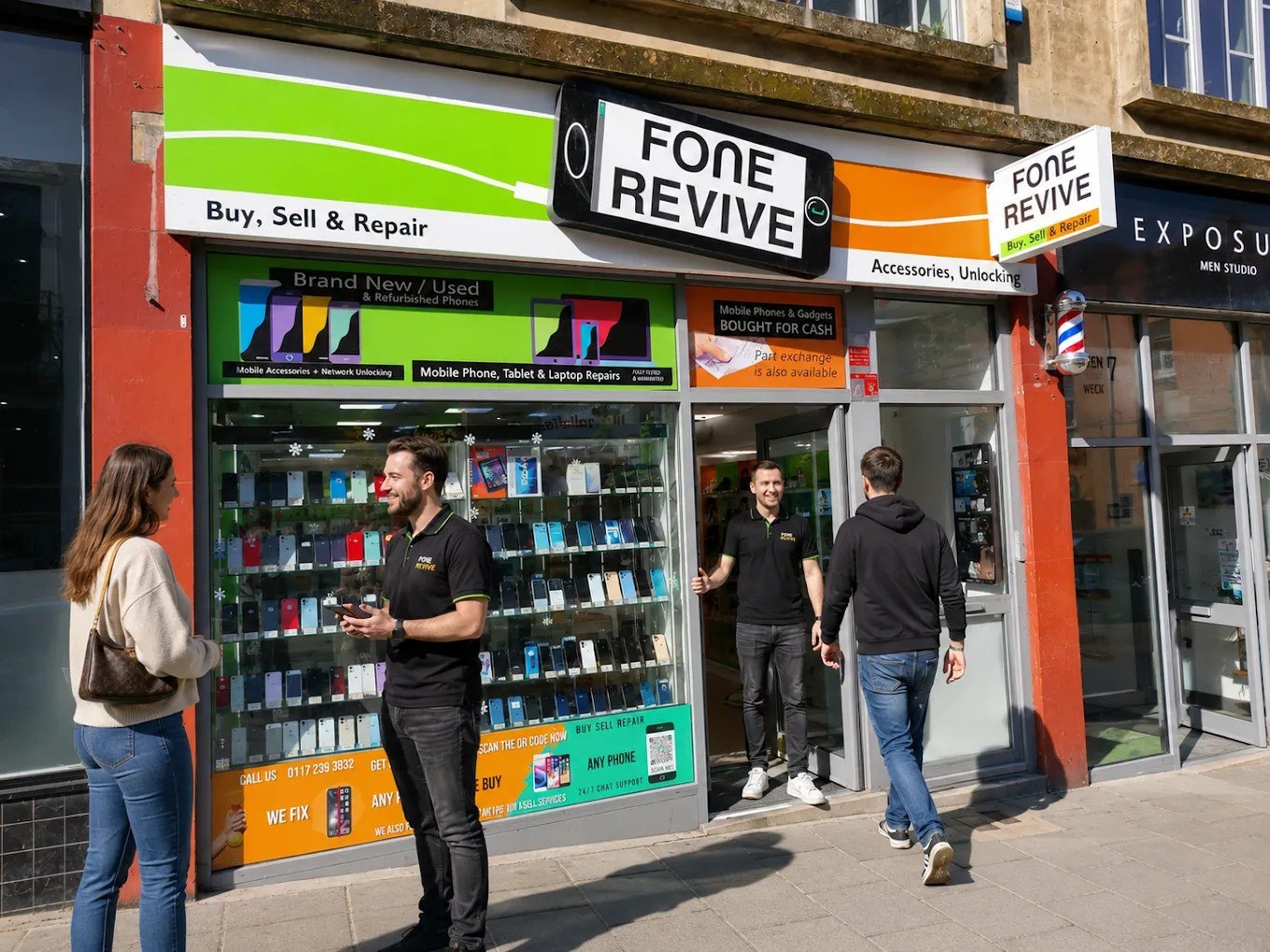 Fone Revive Union Street storefront